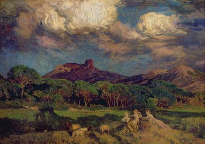 The Dryads by Marie Auguste Emile Rene Menard